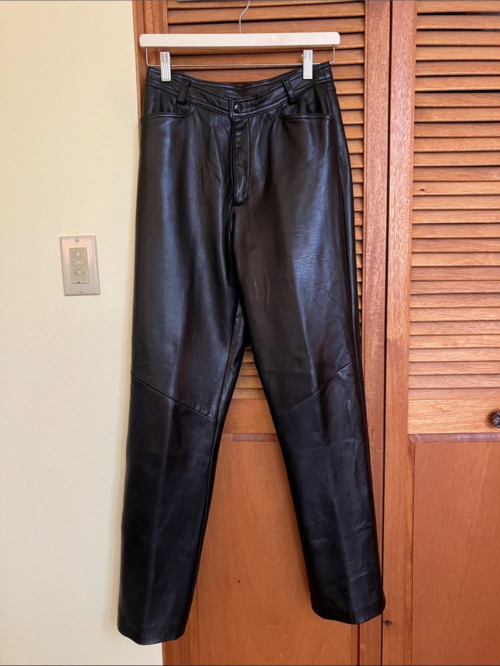 Vintage Danier Leather Pants - Size 6